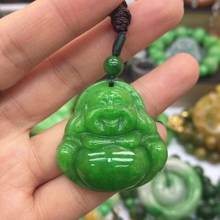 翡翠未镶嵌手链项链43