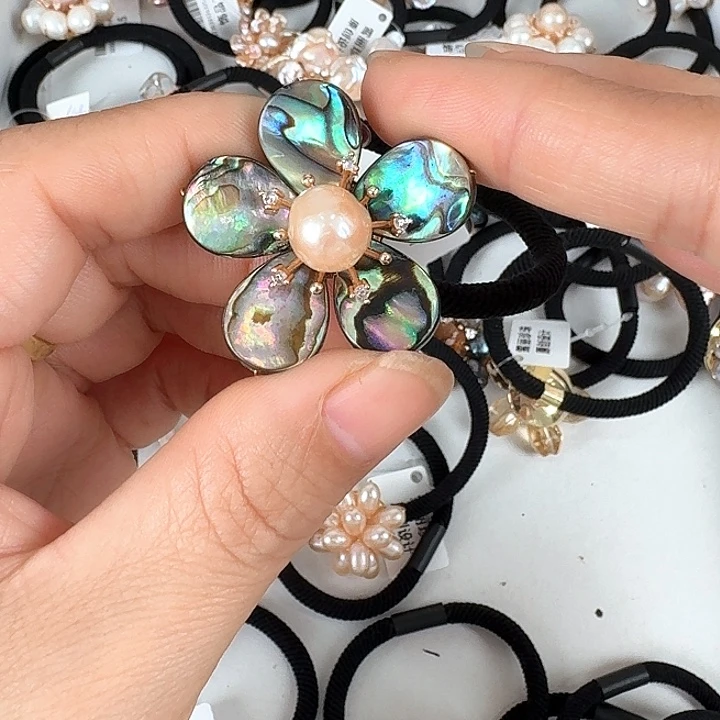 未镶嵌发饰淡水珍珠