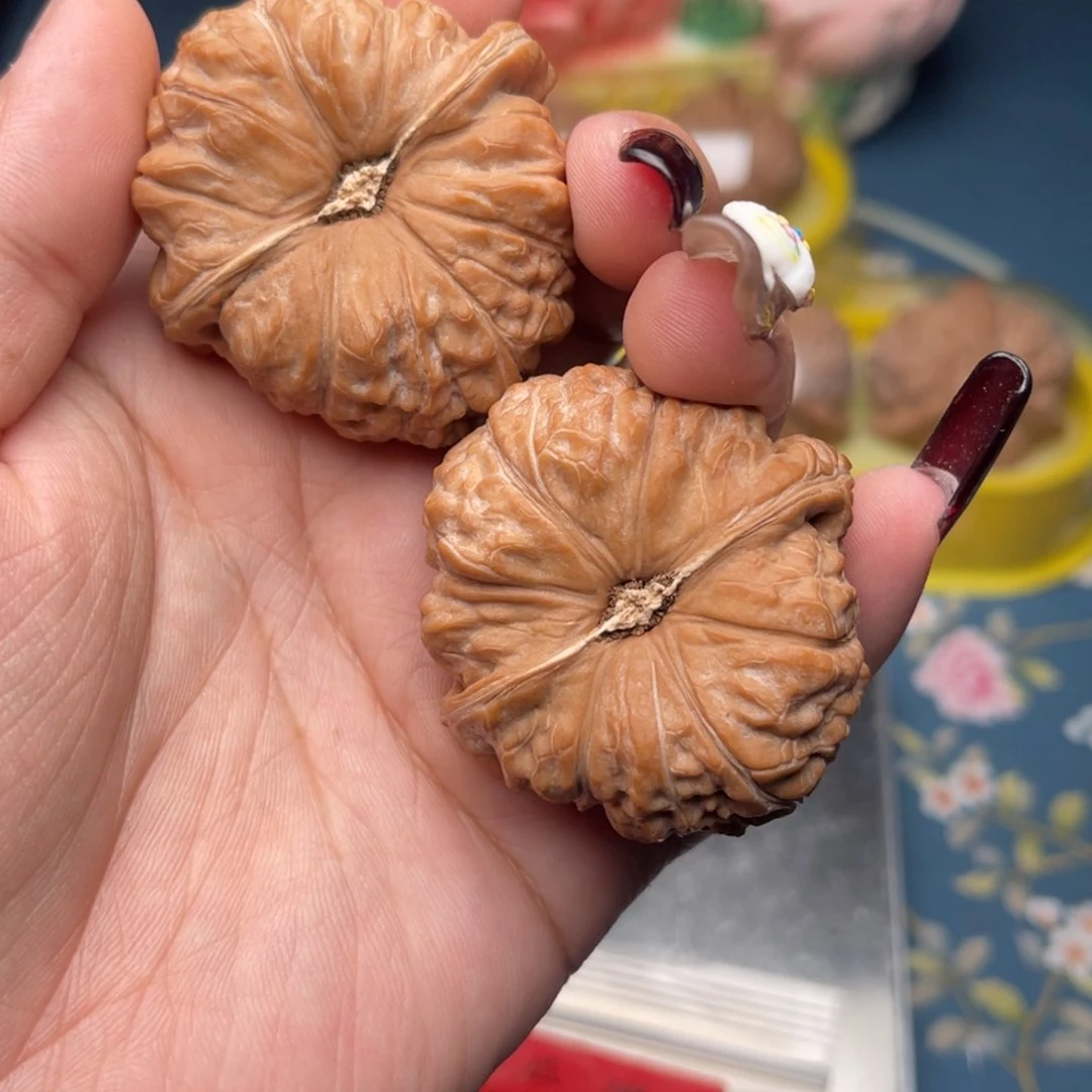 文玩核桃把件A****e南瓜墩44
