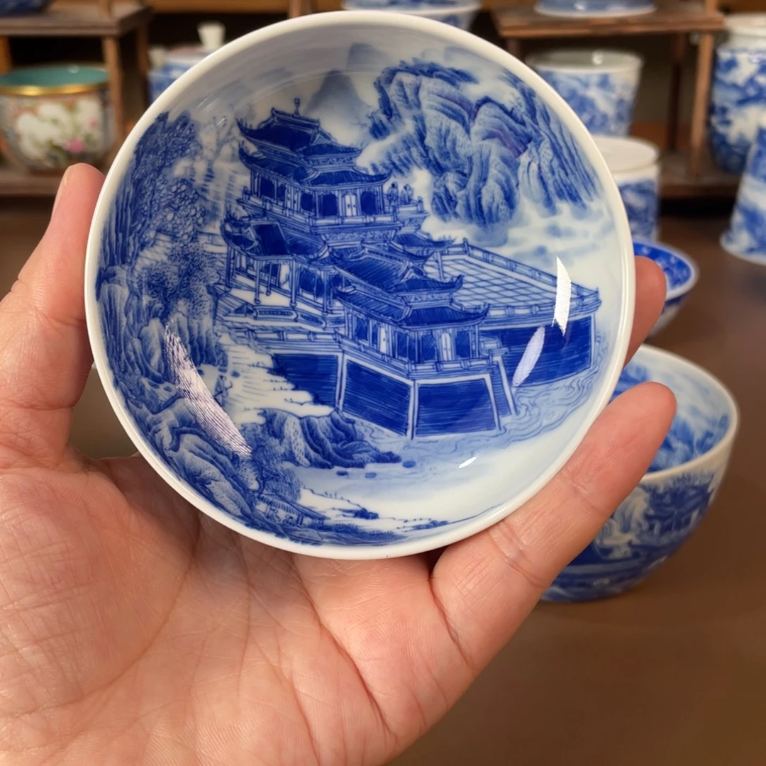 景德镇陶瓷手工手绘