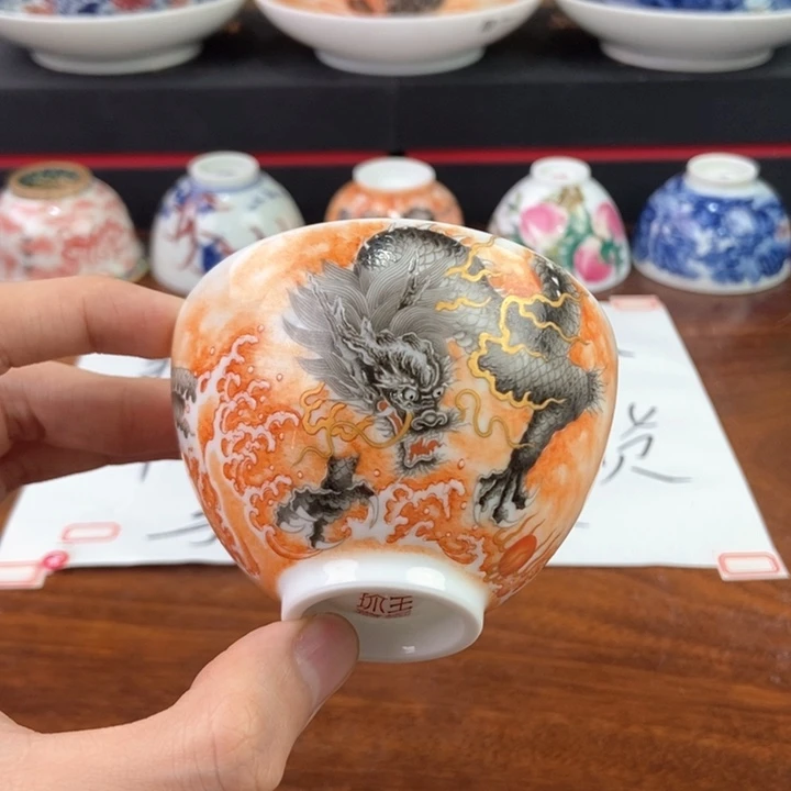 杯景德镇手绘陶瓷艺术