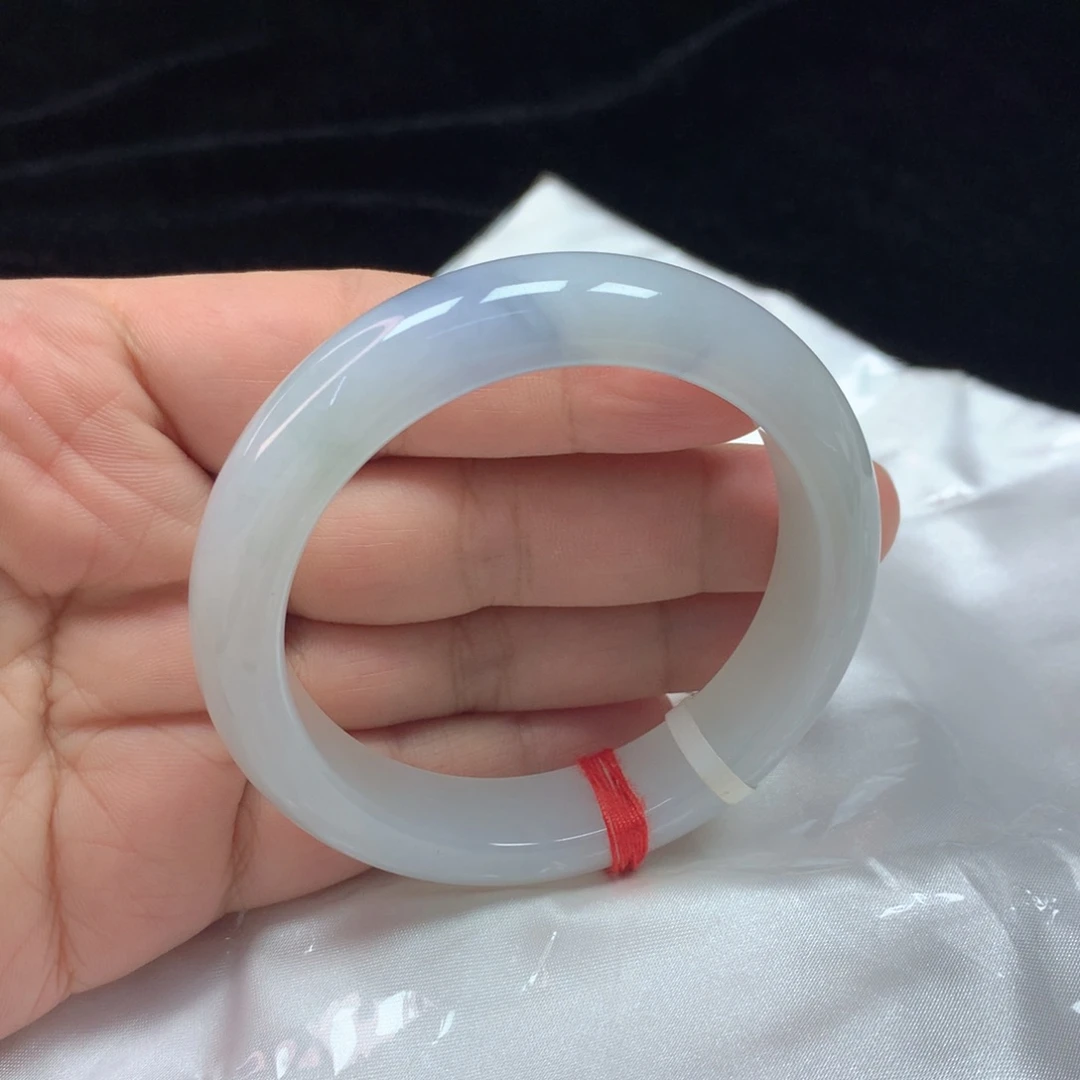 翡翠未镶嵌手镯54.6