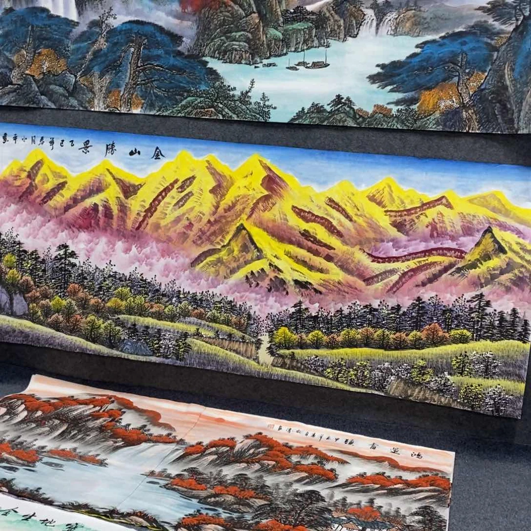 国画?****?尺寸180✖️70小六尺画画画