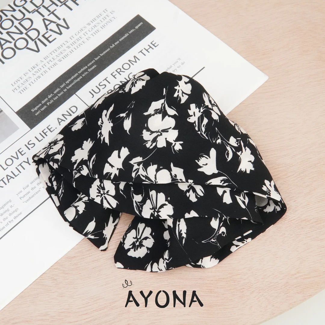 【ZJ015】韩版温柔优雅蝴蝶结马尾夹饱满发饰低扎百搭通勤抓夹头饰