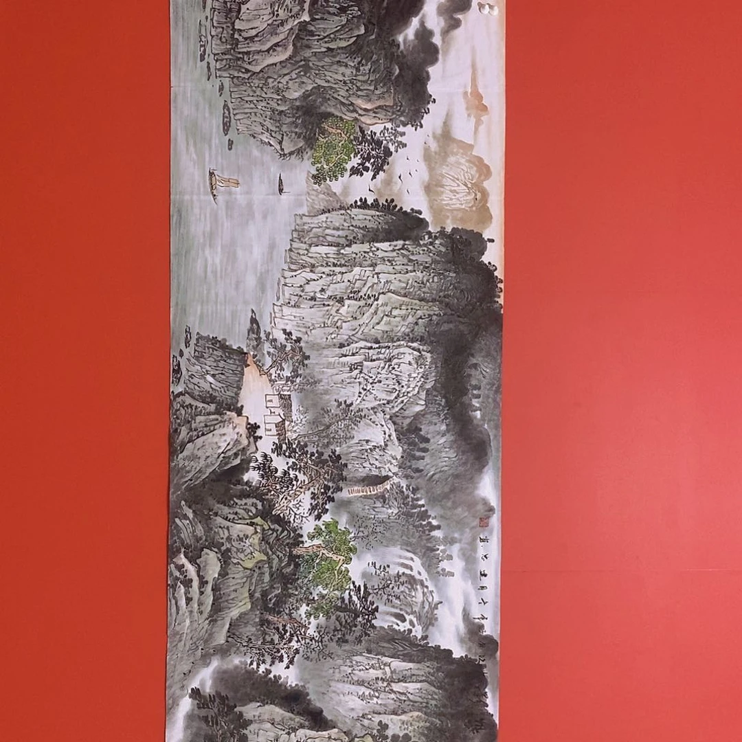 国画花鸟山水国画作品