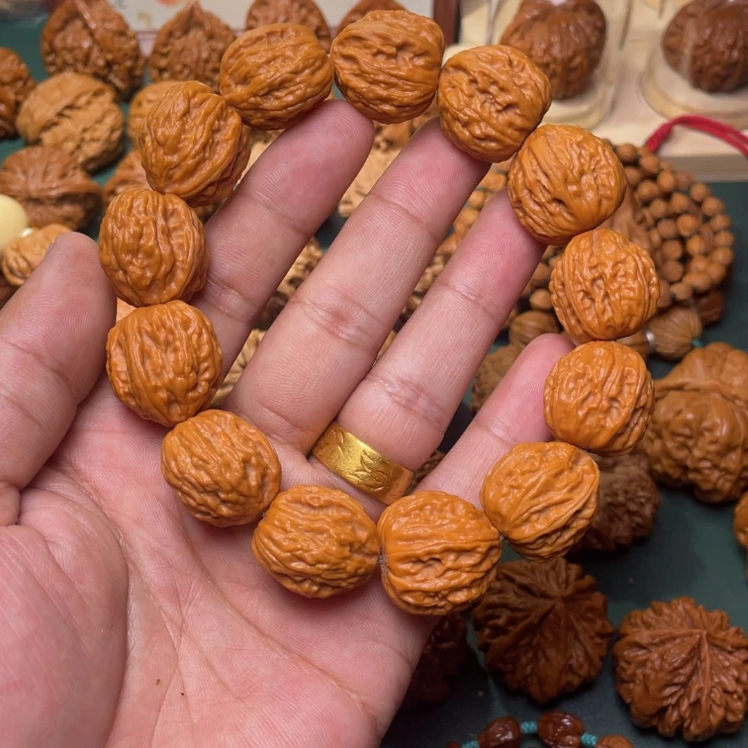 文玩核桃手串怜*草13颗