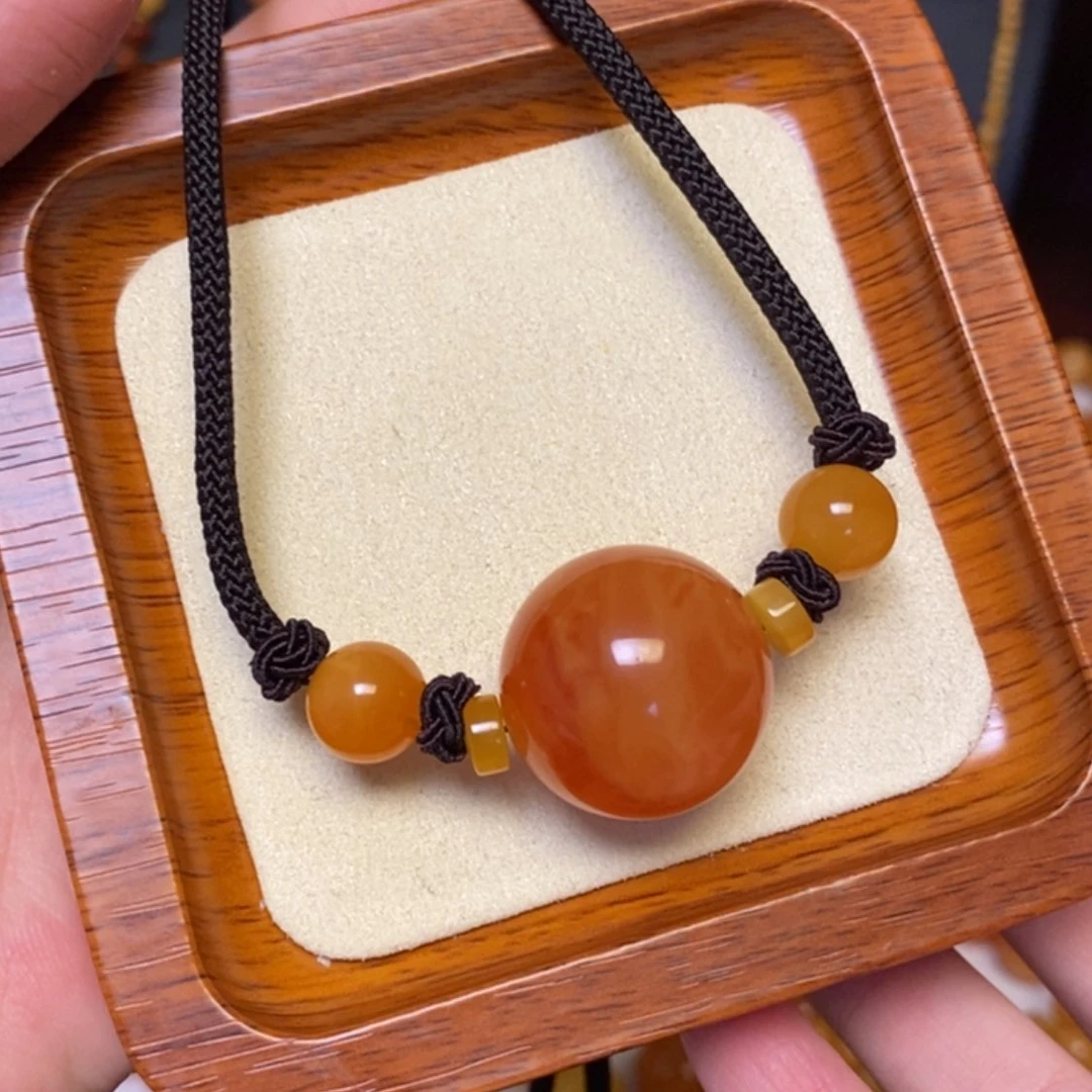 【闪购商品】蜜蜡颈饰未镶嵌项链