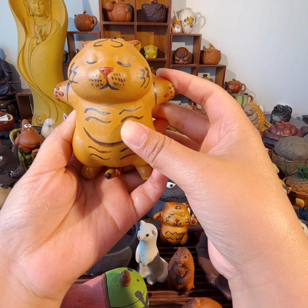 紫砂茶壶纯手工制作过程非常