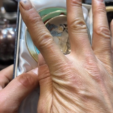 中古美术 金银铜铁锡沉**金