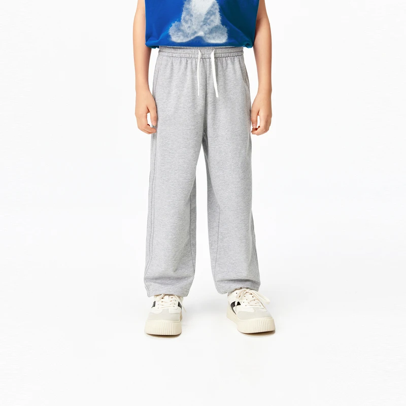 littlemoco童装25夏装新款男女童防蚊裤休闲卫裤长裤#KBE2PAT009