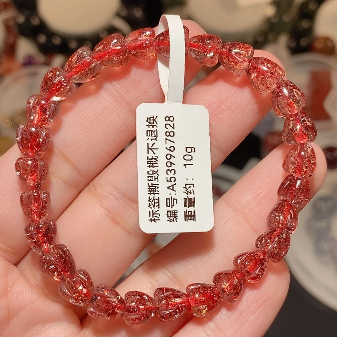 水晶手链未镶嵌我****虾F金草莓