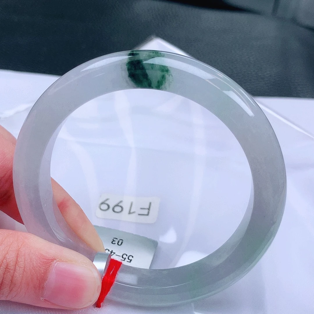 翡翠未镶嵌手镯缅甸天然a货翡翠手镯