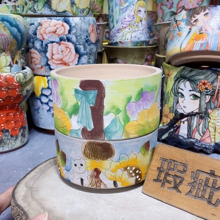 景德镇艺术手绘作品