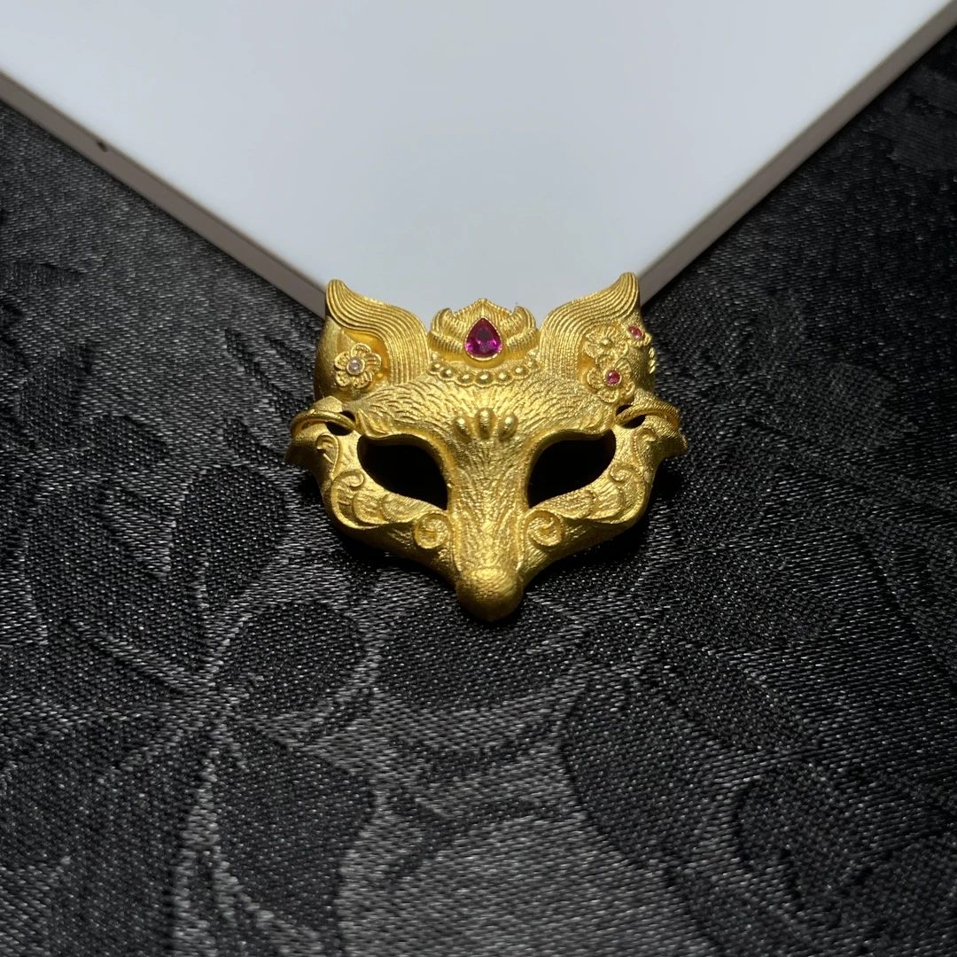 YZ4979-18K金面具配件-XZZ（多样性发其一）