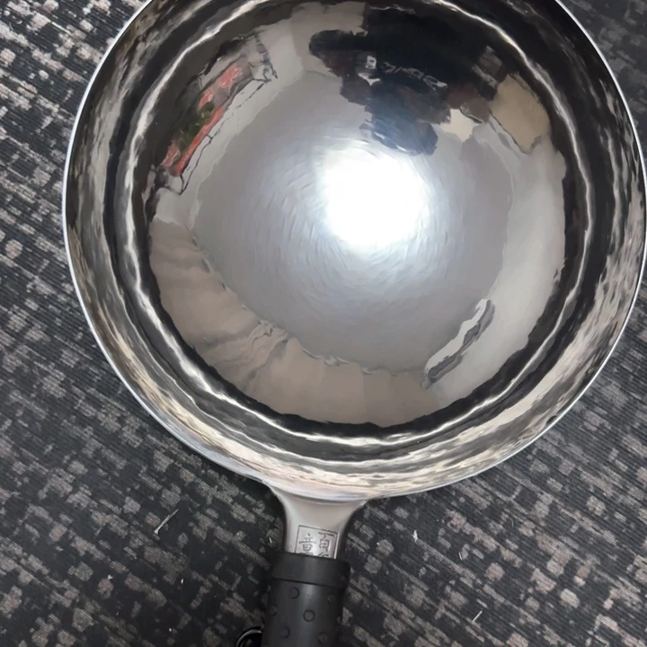 清***念熟铁手工锻打铁锅30