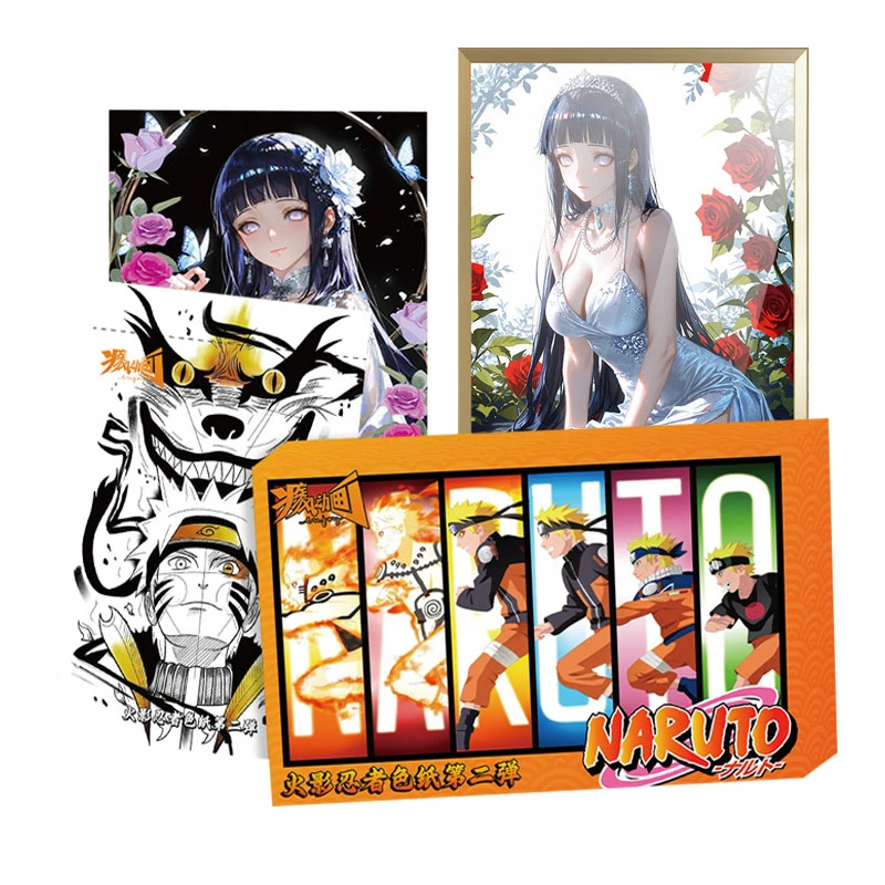 【顺丰包邮】二创同人疾风传火影二弹色纸 盲盒代拆开不退不换