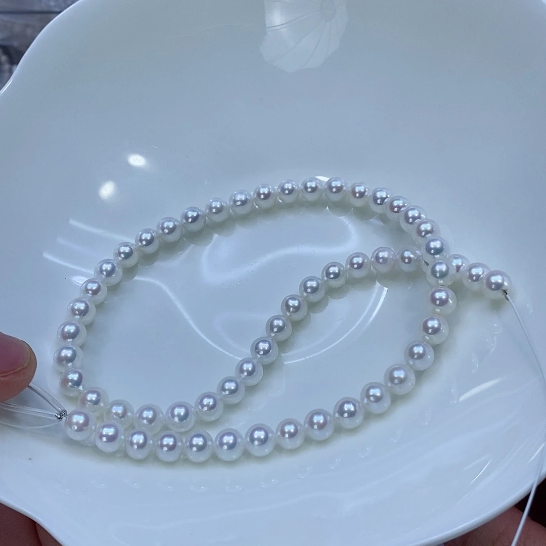 淡水珍珠颈饰银S925镶嵌