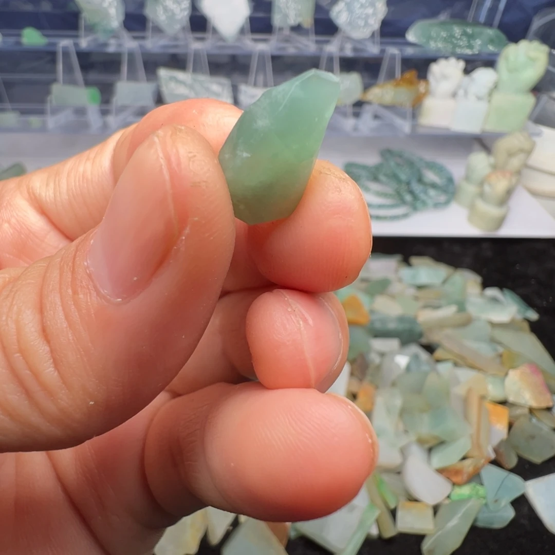 翡翠裸石缅甸翡翠A货