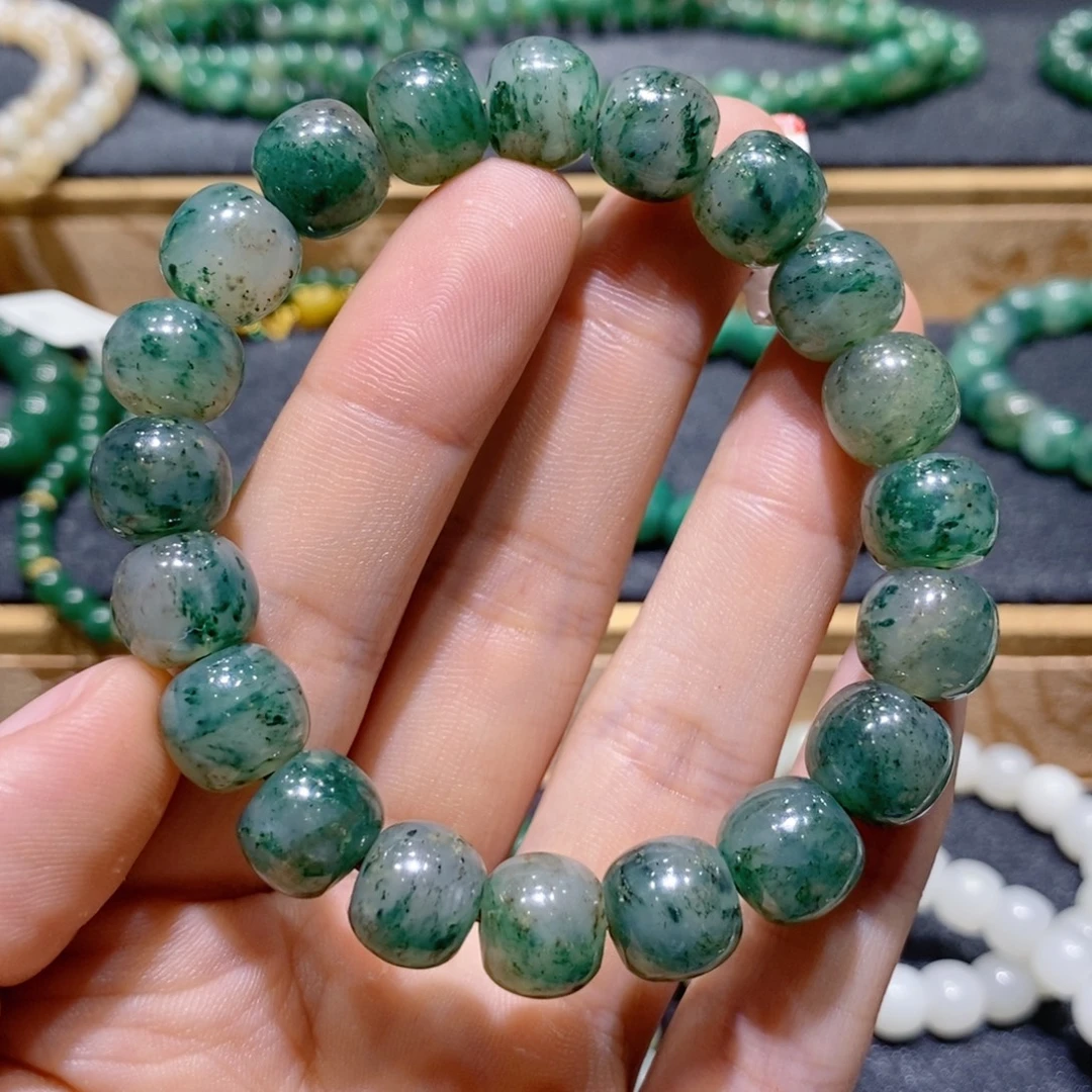 独山玉未镶嵌手串