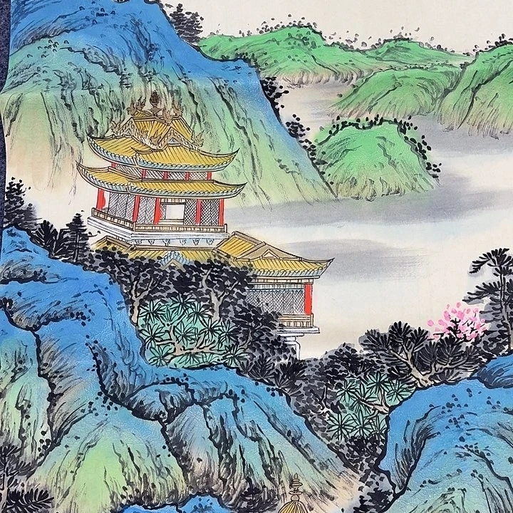 国画手绘国画作品