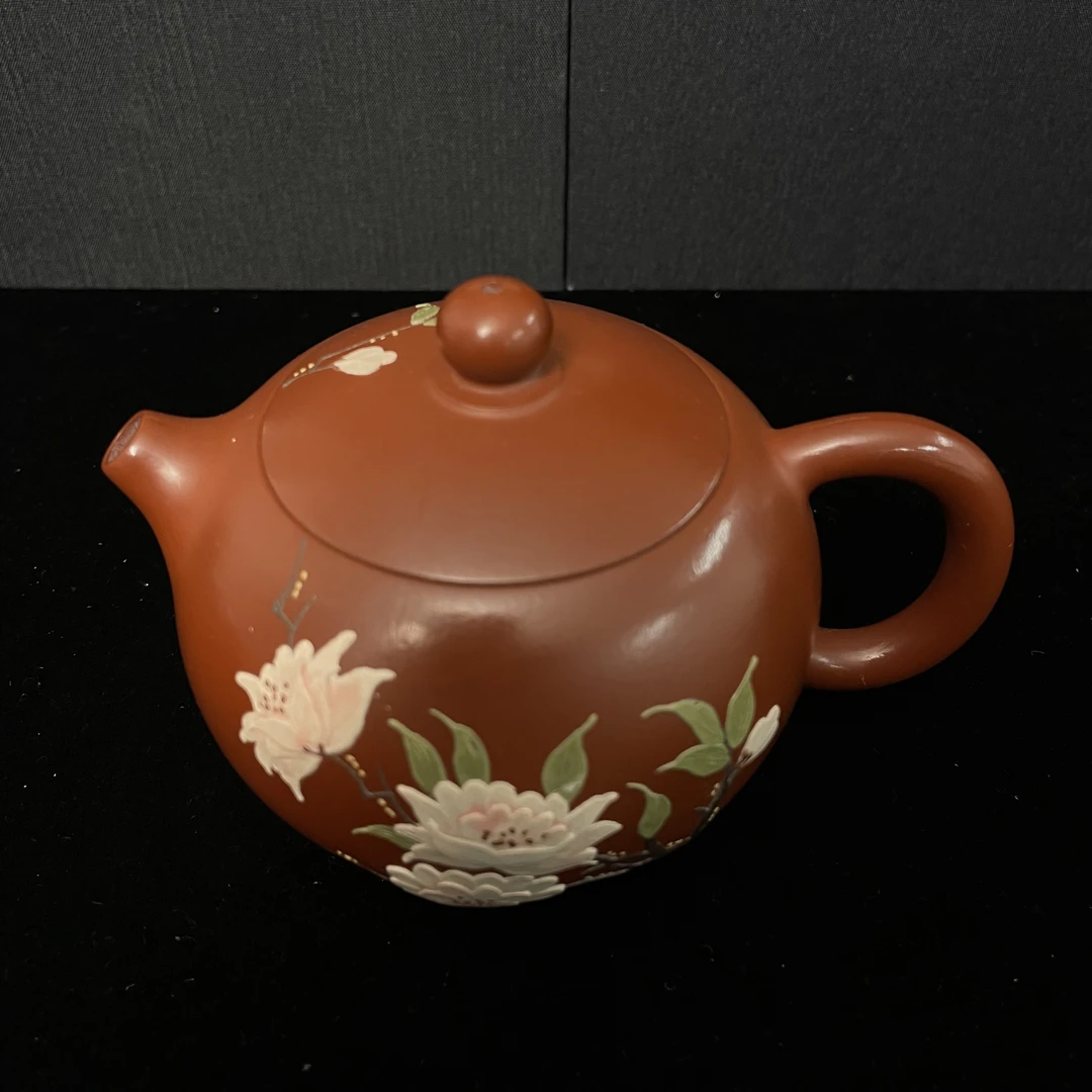 宜兴手工紫砂陶 茶壶GS3447-22