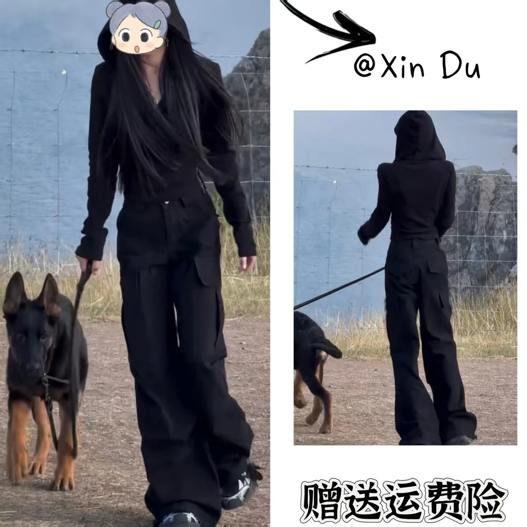 2025秋季新款时尚显瘦气质女士网红洋气两件套百搭款D22489