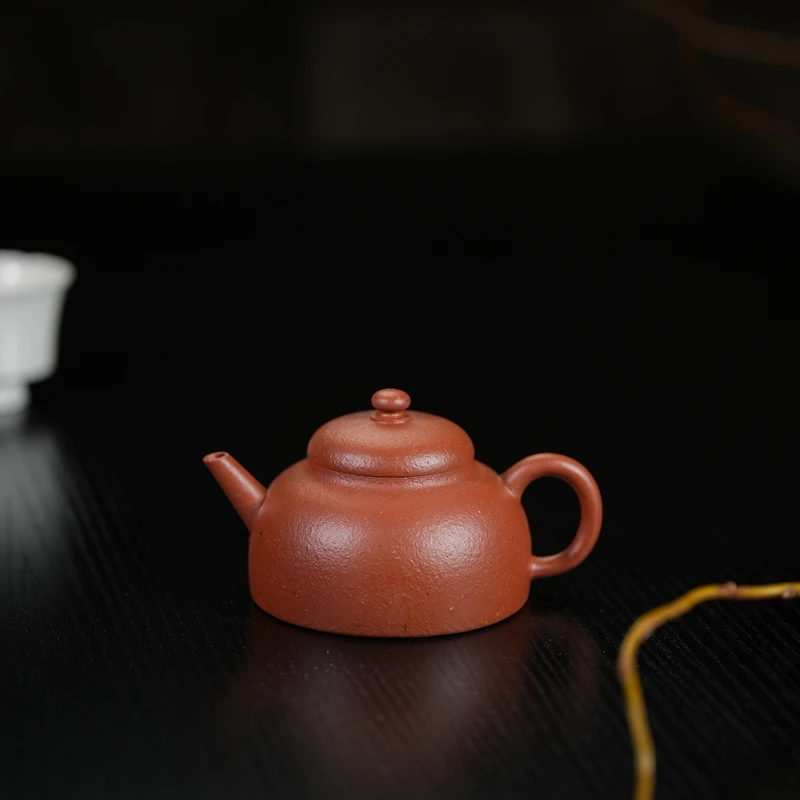 摹古生砂赵庄朱泥子畦款半瓯壶130cc