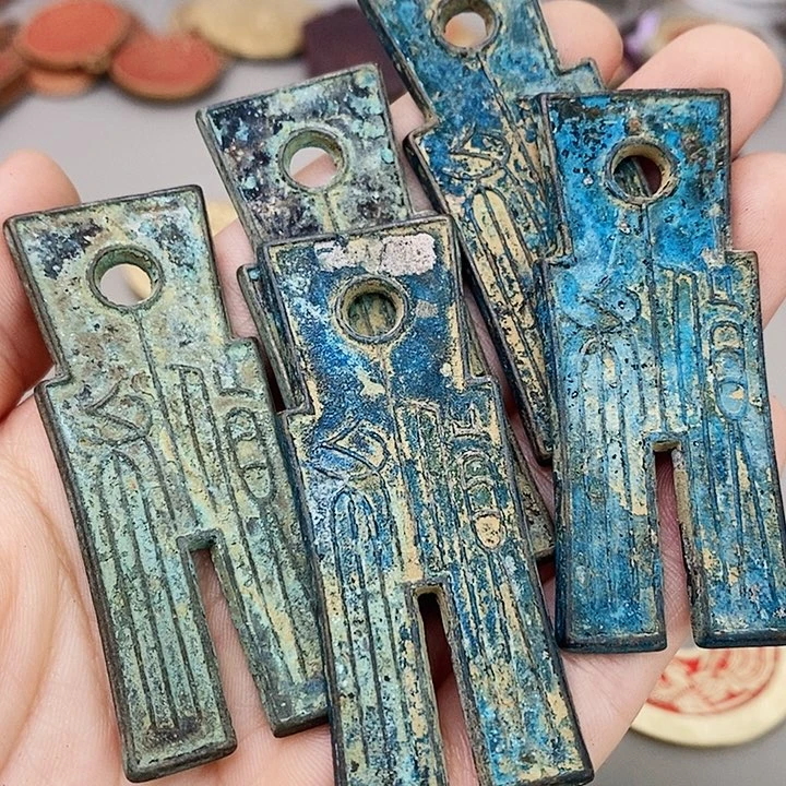 铜现代仿制工艺文创铜币