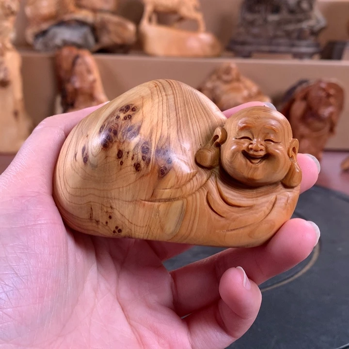 柏木（崖柏）根雕摆件