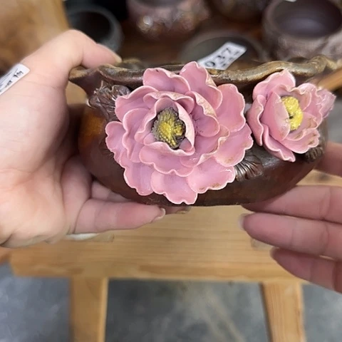 瓷片柴烧柴烧柴烧轻微纹理937