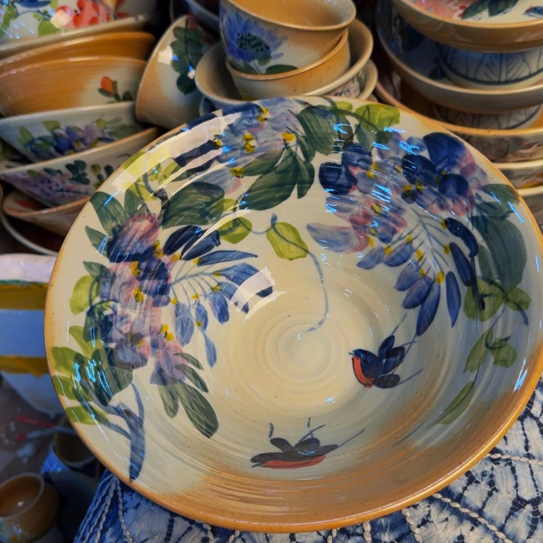 瓷片景德镇陶瓷手工手绘