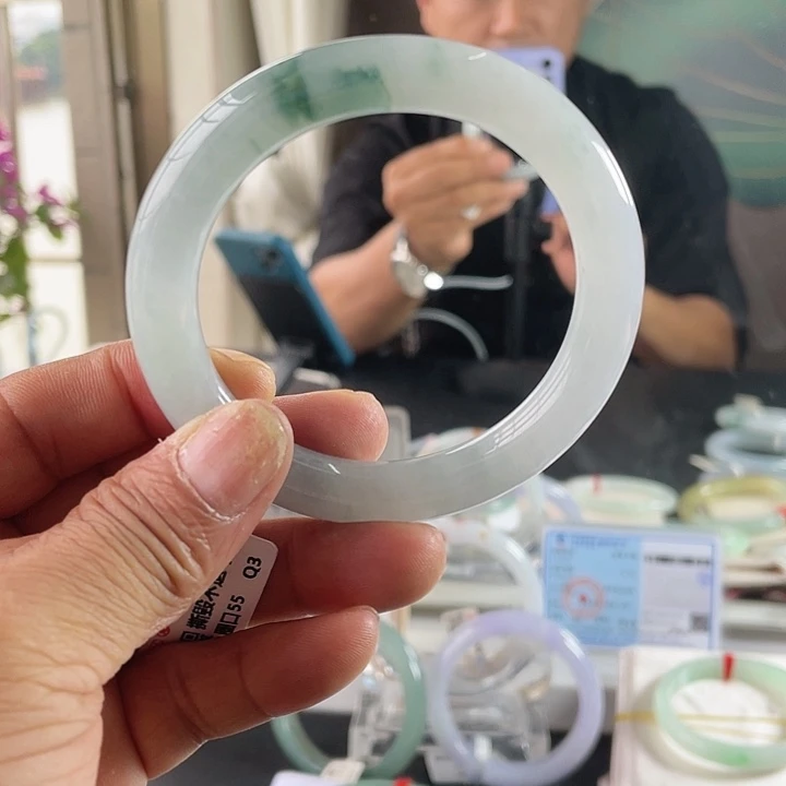 未镶嵌手镯翡翠成品