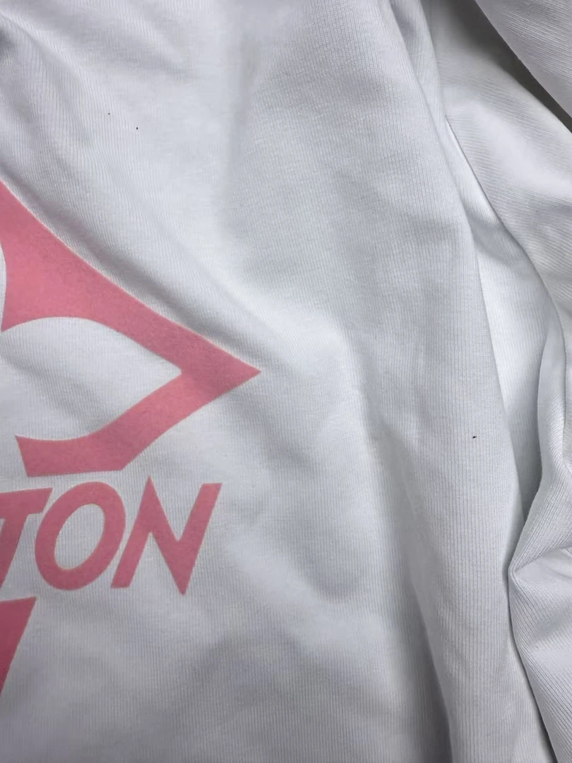 C33-3白色“十字花”短袖（198）