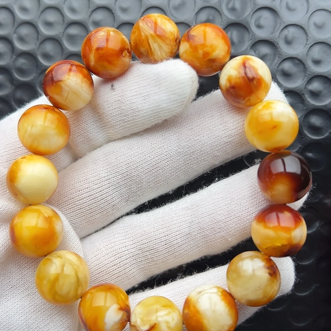 琥珀未镶嵌裸石微瑕14