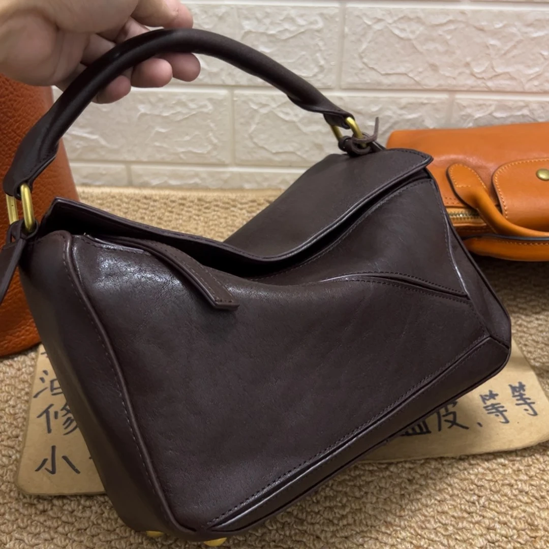 【闪购商品】头层牛皮啡色
