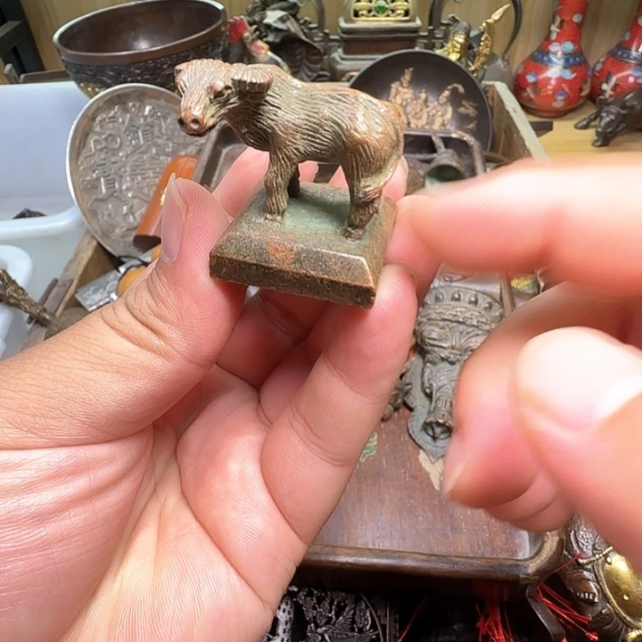 铜器办公室茶室摆件