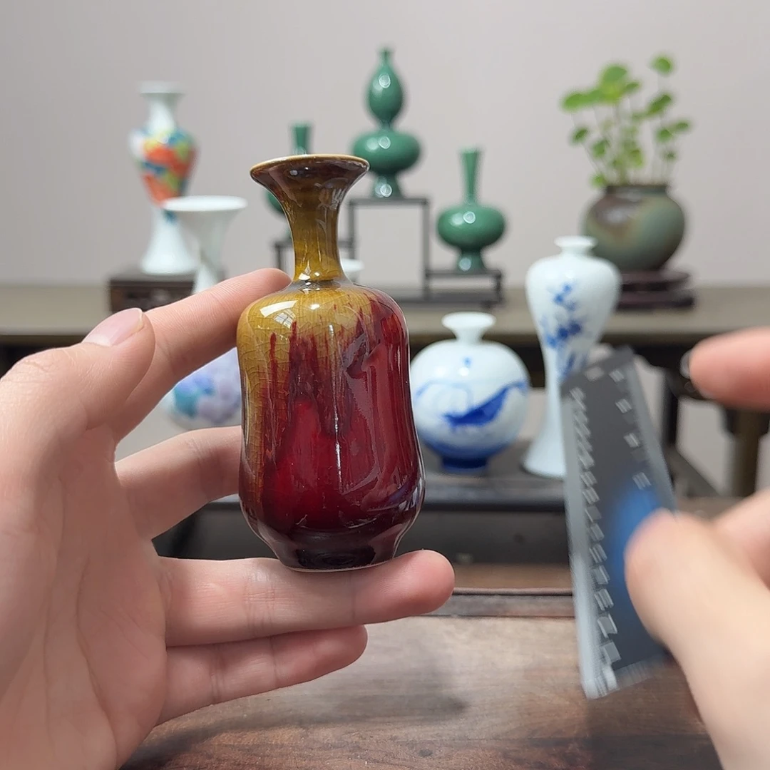 陶瓷手工非常迷你小花器