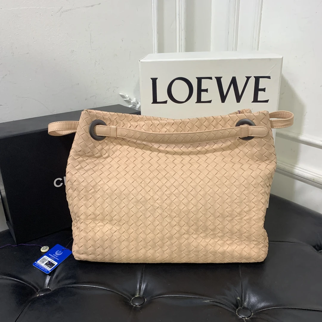 BOTTEGA VENETA/葆蝶家 单肩包 肉桂粉双桥 mx8027/2506