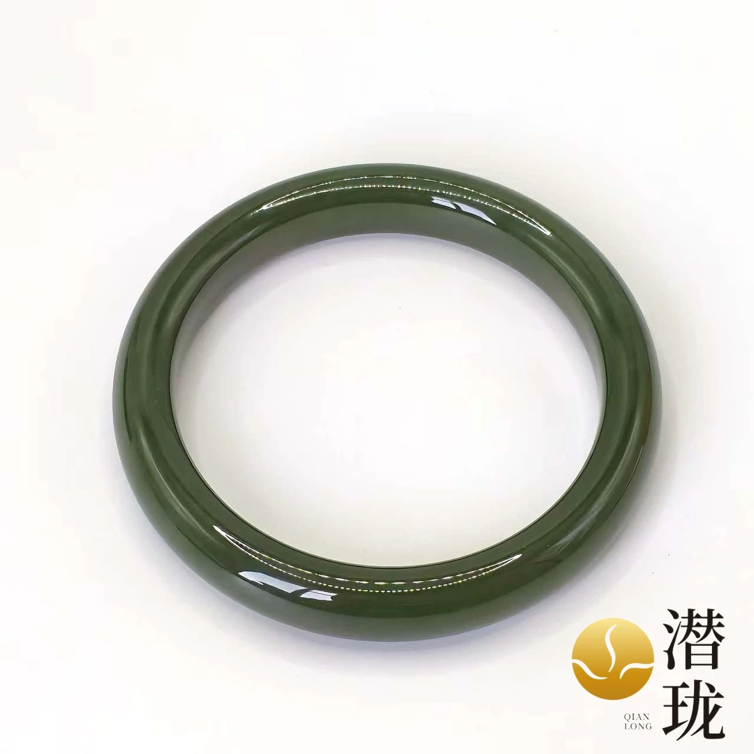 【潜珑】NH-380-008和田玉高品质新疆且末蓝手镯多样性拍一发一