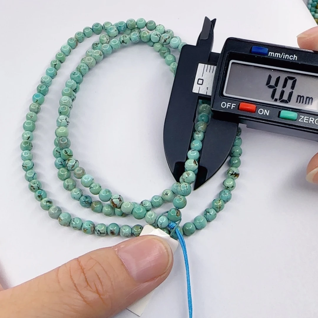 绿松石银S925镶嵌颈饰