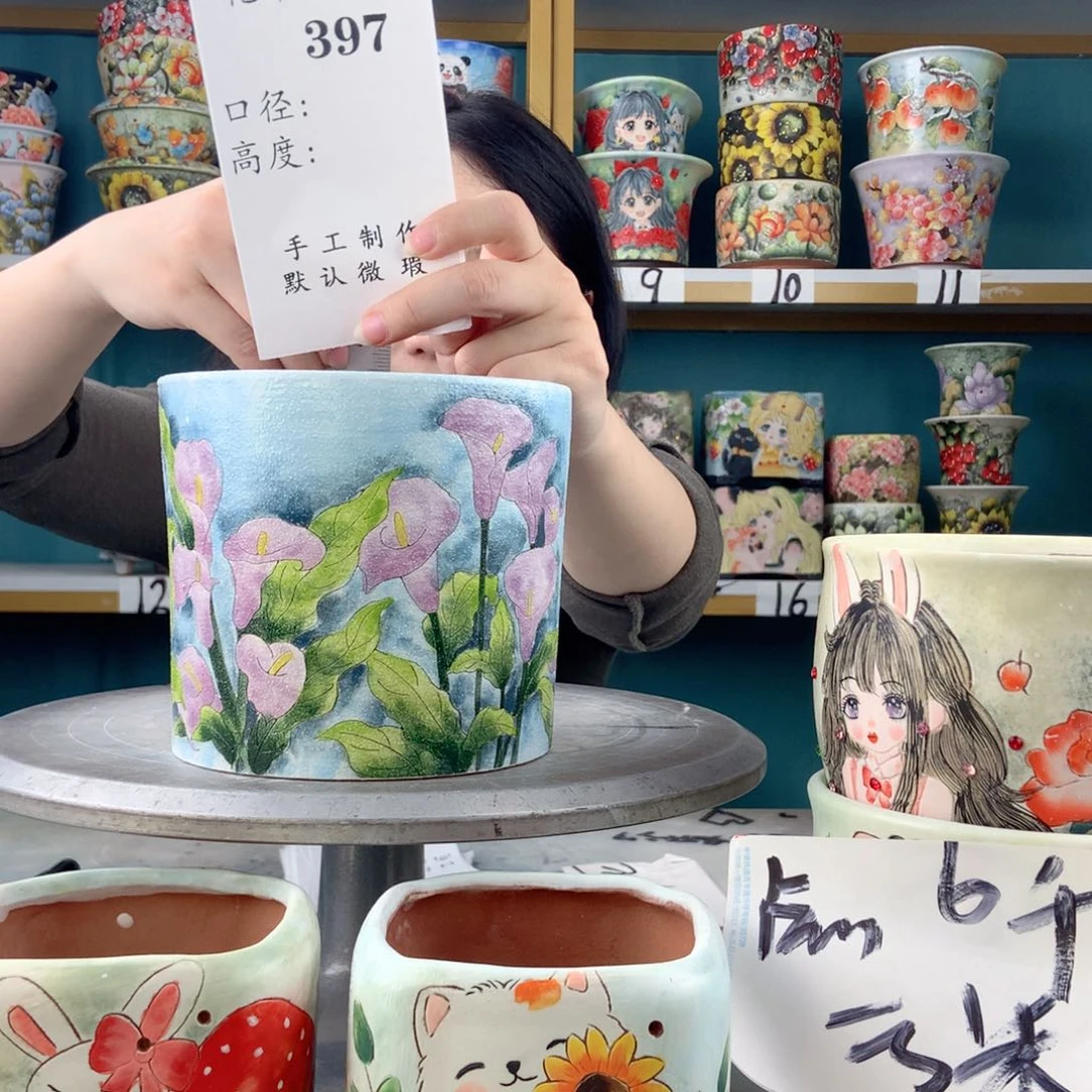 罐景德镇手工瑕疵397