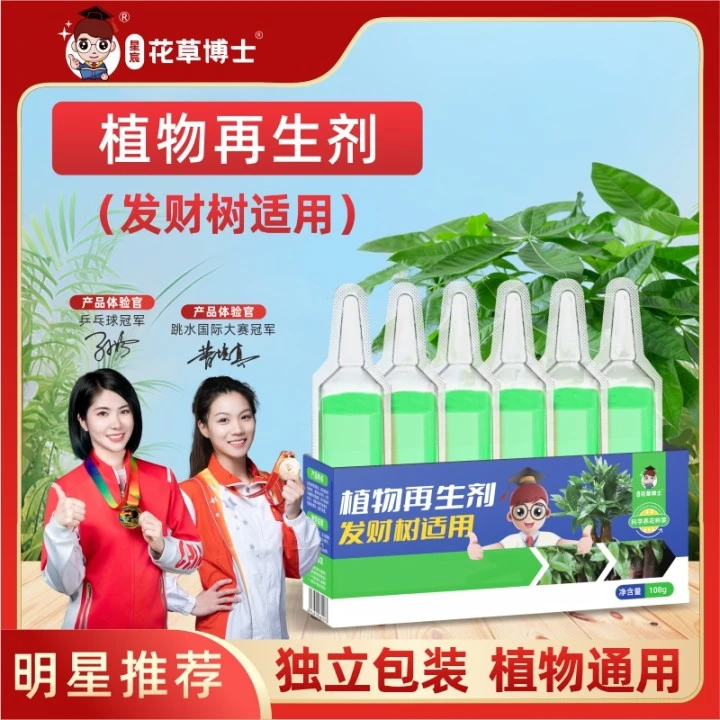 星宸花草博士植物再生剂发财树适用促进生长生根壮苗