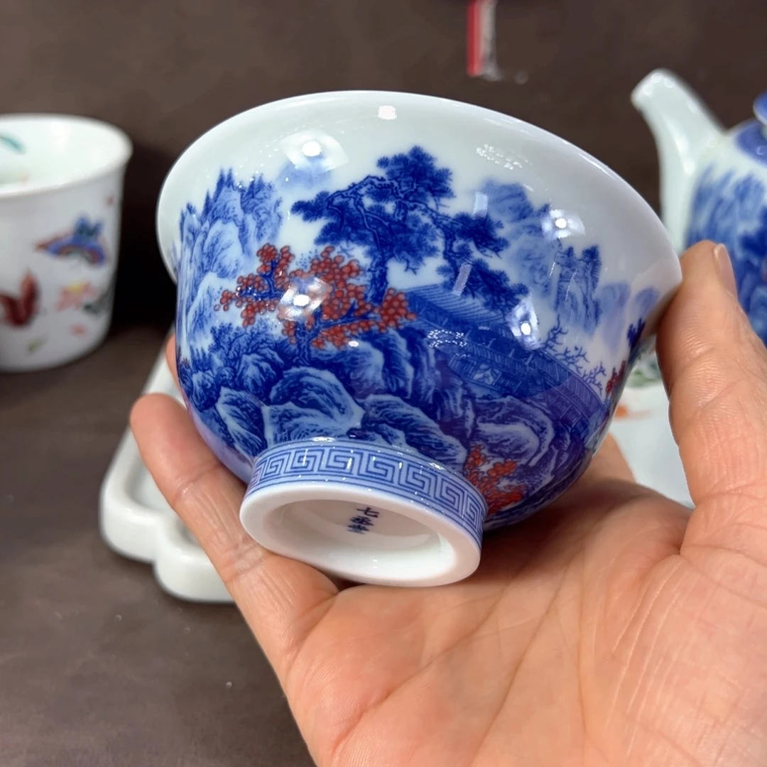 盖碗全场景德镇景德镇的早高峰上