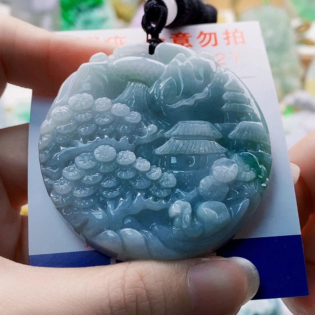 吊坠(不含链)未镶嵌翡翠