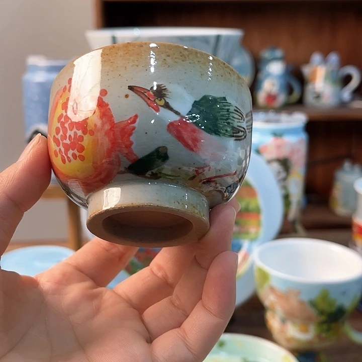 陶景德镇釉下手绘陶瓷