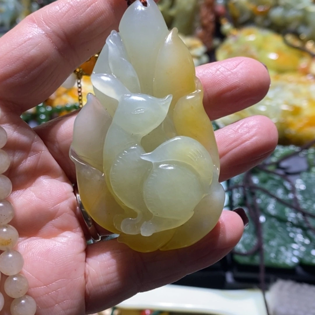 【闪购商品】岫玉毛衣链未镶嵌