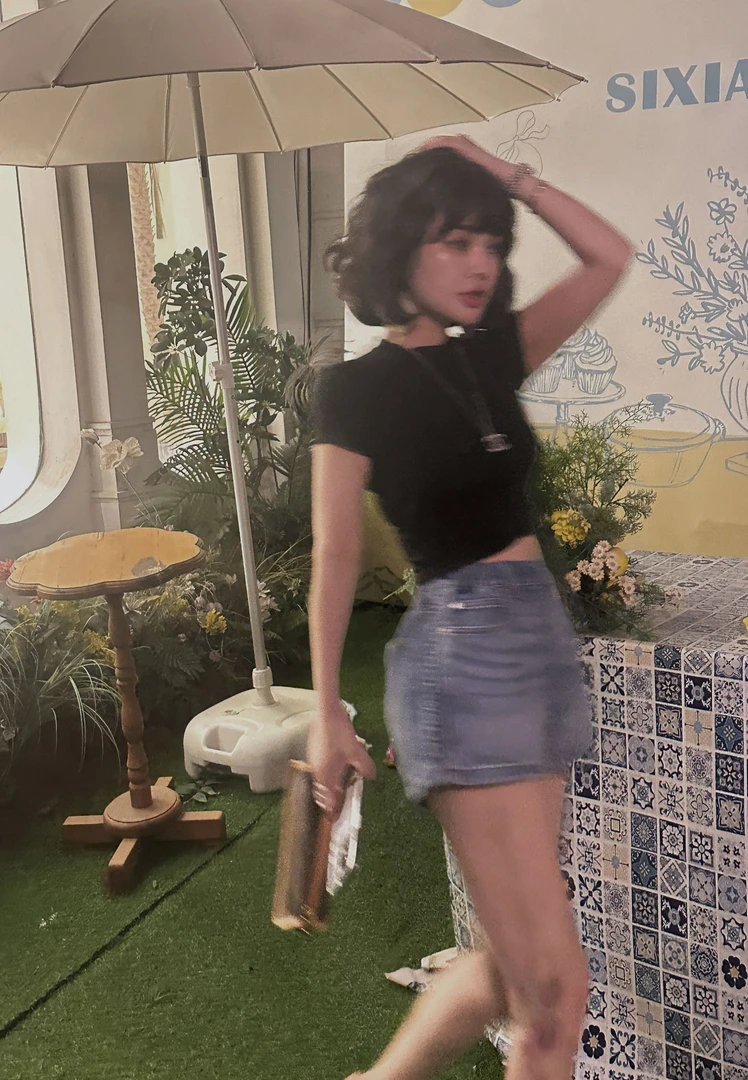 【NANA】原创设计款高腰显瘦牛仔短裤W10008