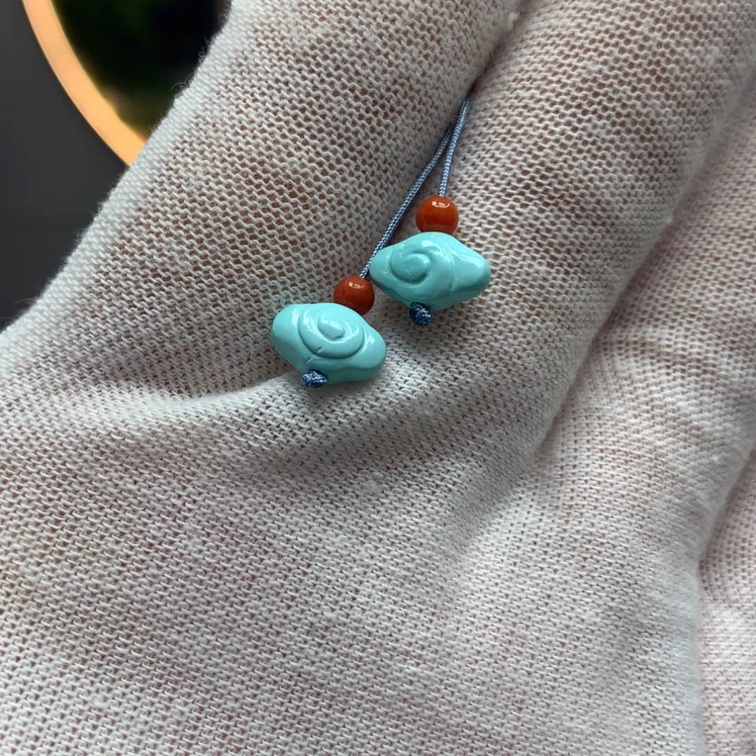 绿松石挂件未镶嵌