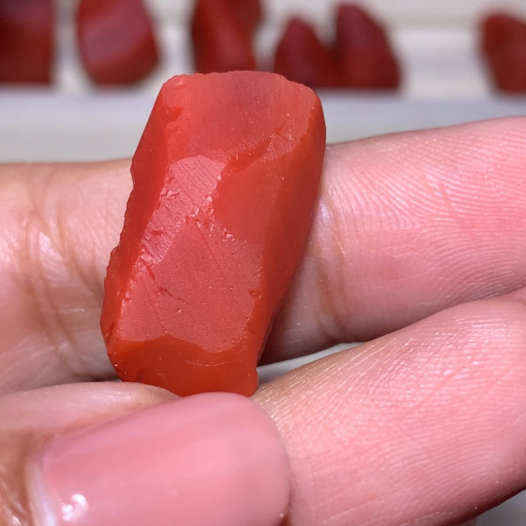 今***丶南红玛瑙未镶嵌9.5×8.5老型满肉 瓦西