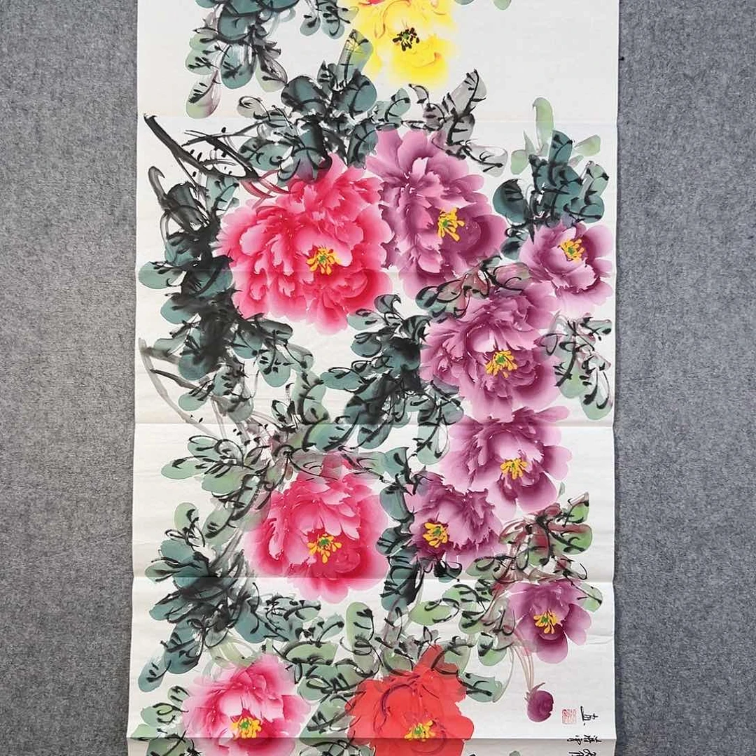 国画676 牡丹等植物资源优势显著突出